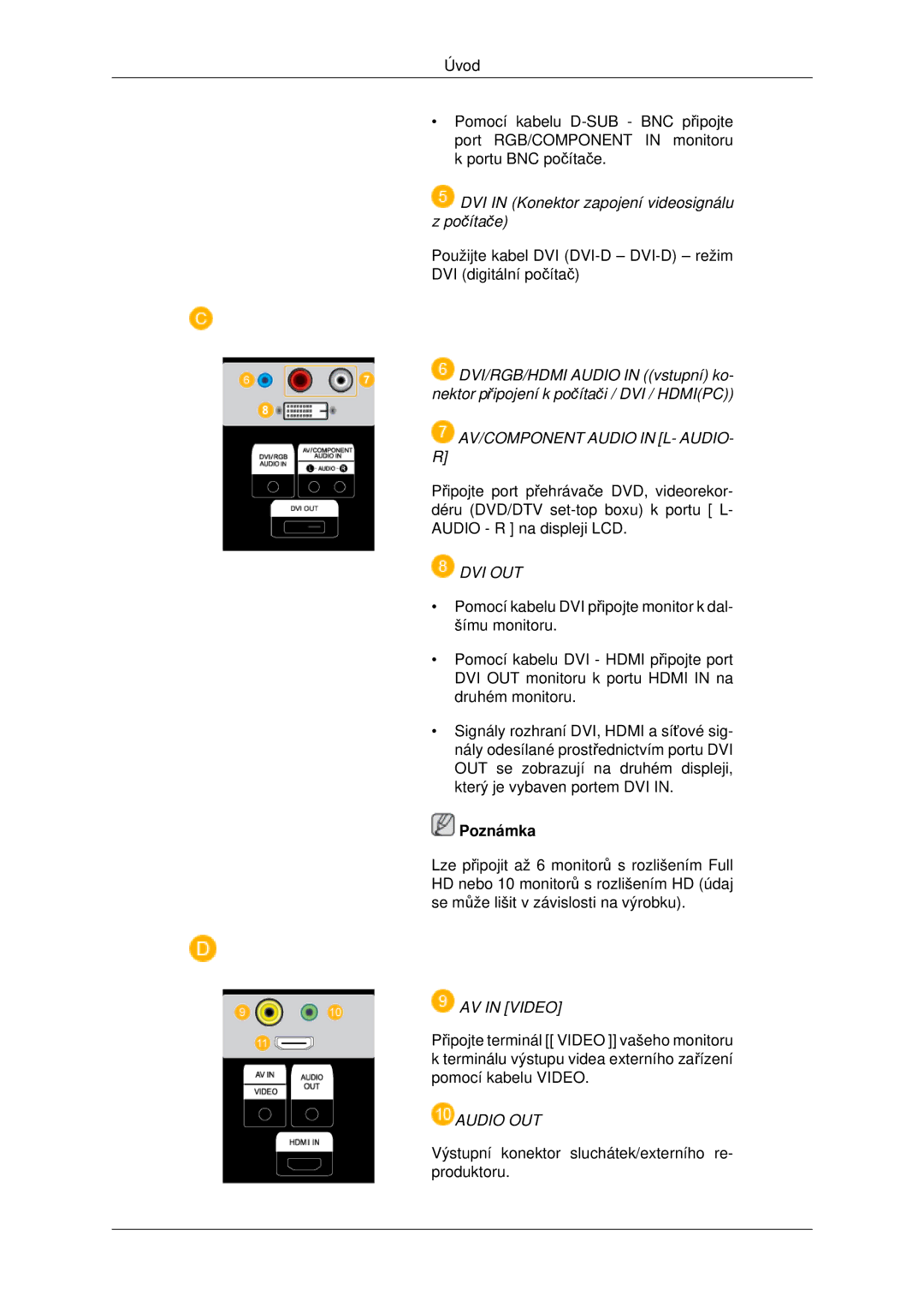 Samsung LH46MSTLBB/EN manual Audio OUT 