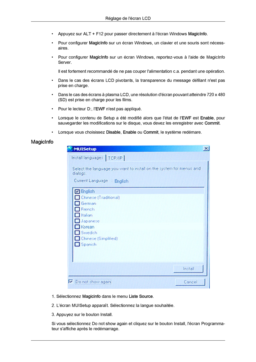 Samsung LH46MVULBB/EN, LH46MVTLBN/EN, LH46MVQLBB/EN, LH46MVPLBB/EN, LH46MVTLBB/EN manual MagicInfo 