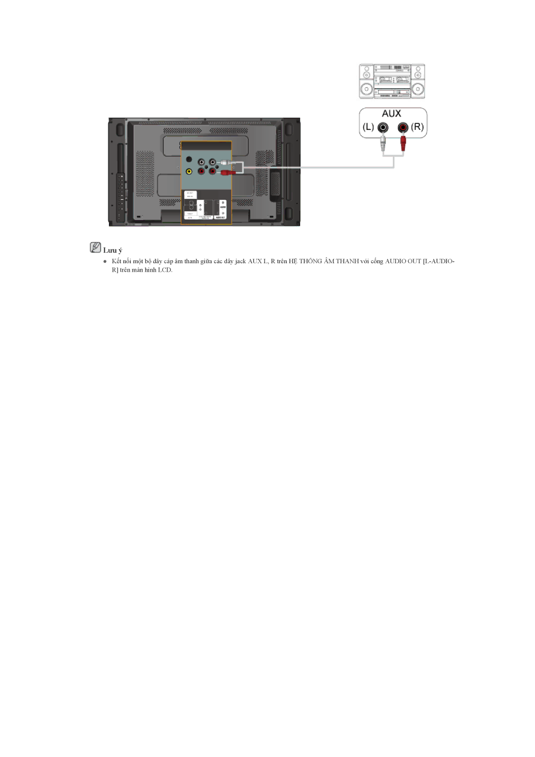 Samsung LH460UTN-UD, LH46MVTLBN/XY, LH46MVTLBB/XY manual Lưu ý 