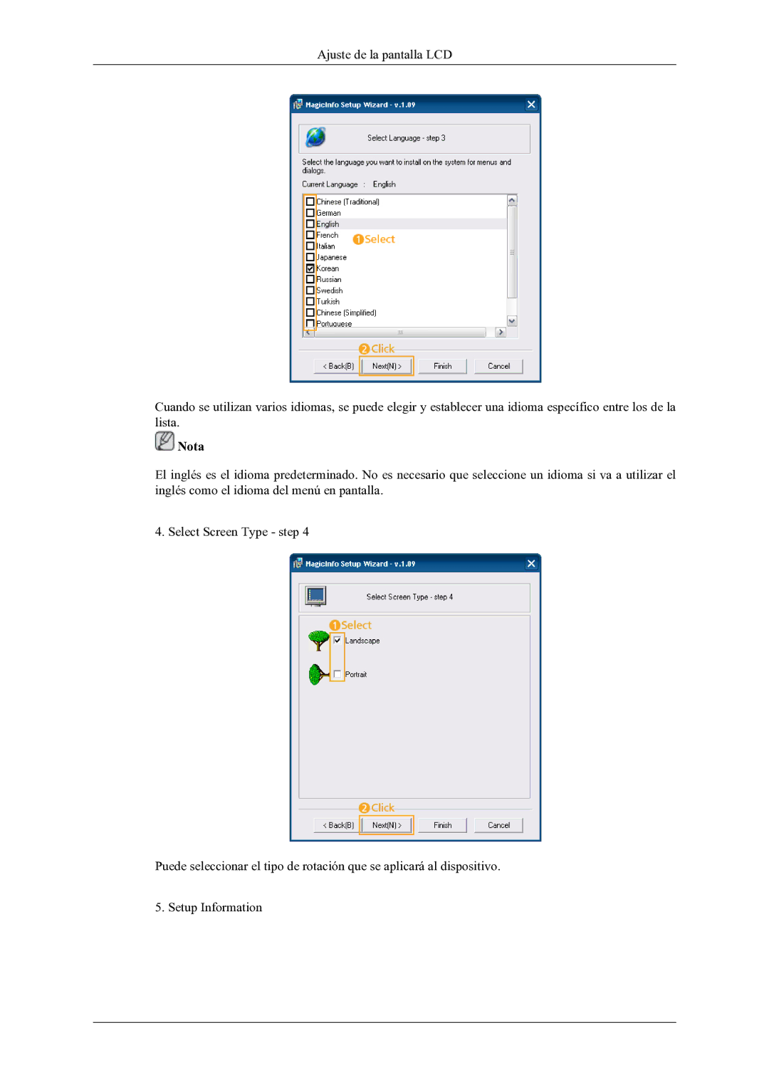 Samsung LH46OLBPPGC/EN manual Nota 