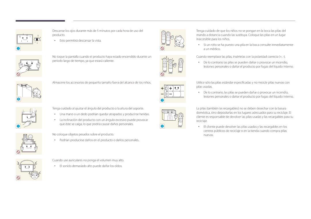 Samsung LH55OMDPKBC/EN, LH46OMDPWBC/EN, LH75OMDPWBC/EN, LH75OMDPKBC/EN, LH55OMDPWBC/EN, LH46OMDPKBC/EN manual 