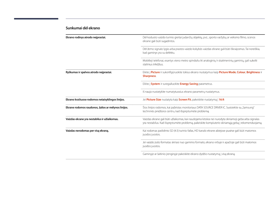 Samsung LH46OMDPKBC/EN, LH46OMDPWBC/EN, LH75OMDPWBC/EN, LH75OMDPKBC/EN, LH55OMDPWBC/EN, LH55OMDPKBC/EN manual Sharpness 