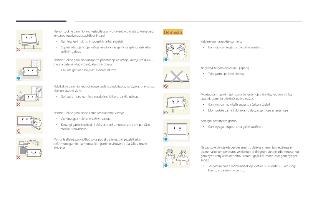 Samsung LH75OMDPKBC/EN, LH46OMDPWBC/EN, LH75OMDPWBC/EN, LH55OMDPWBC/EN, LH46OMDPKBC/EN, LH55OMDPKBC/EN manual Samsung 