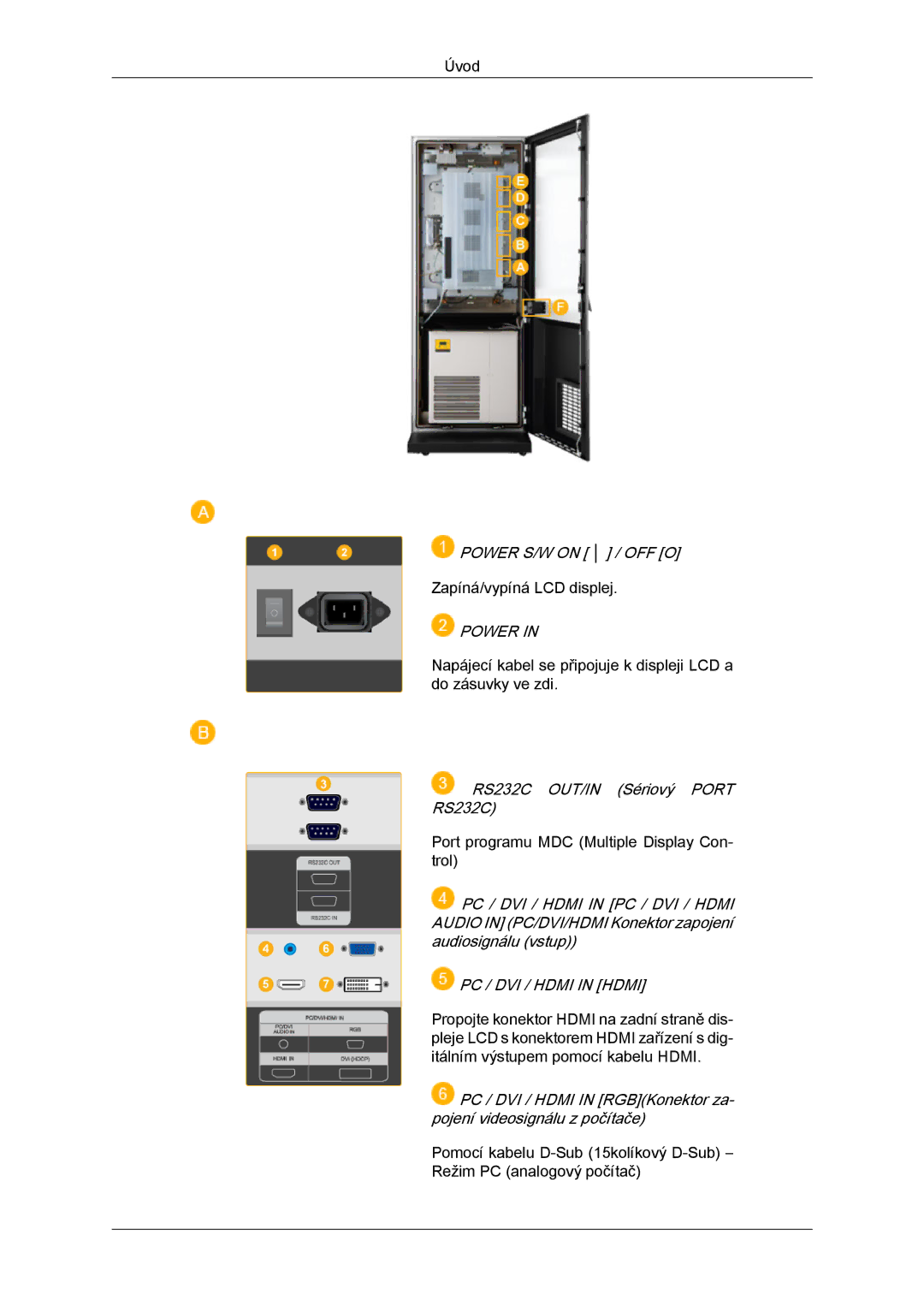 Samsung LH46OUTQGF/EN manual Power 