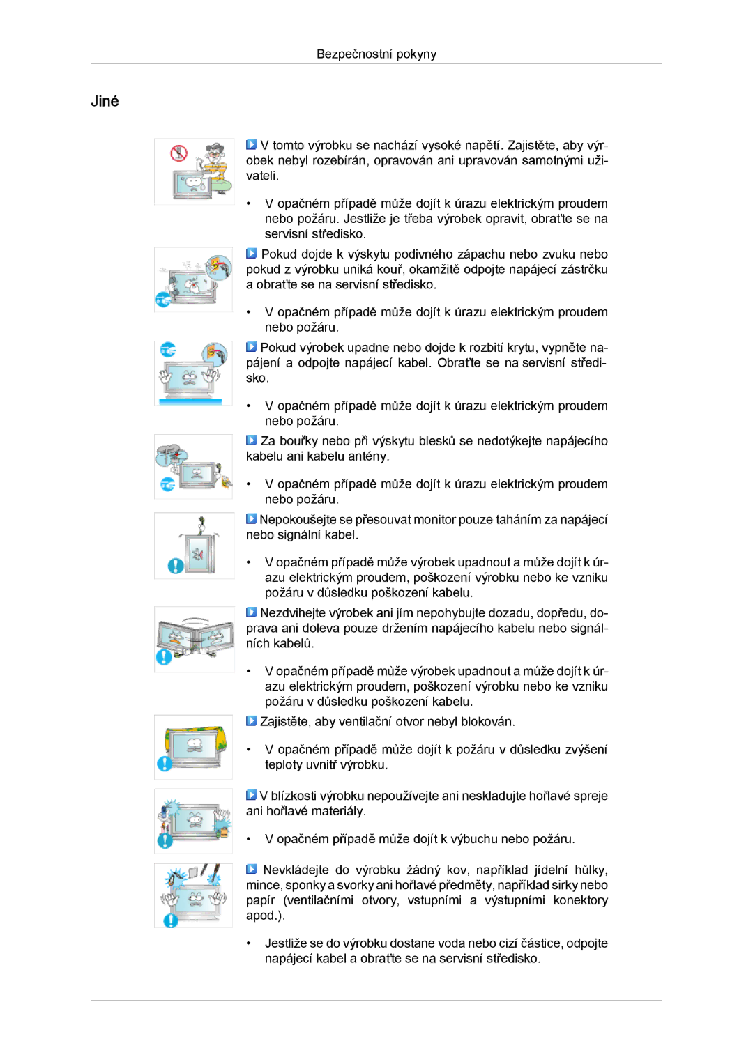 Samsung LH46OUTQGF/EN manual Jiné 