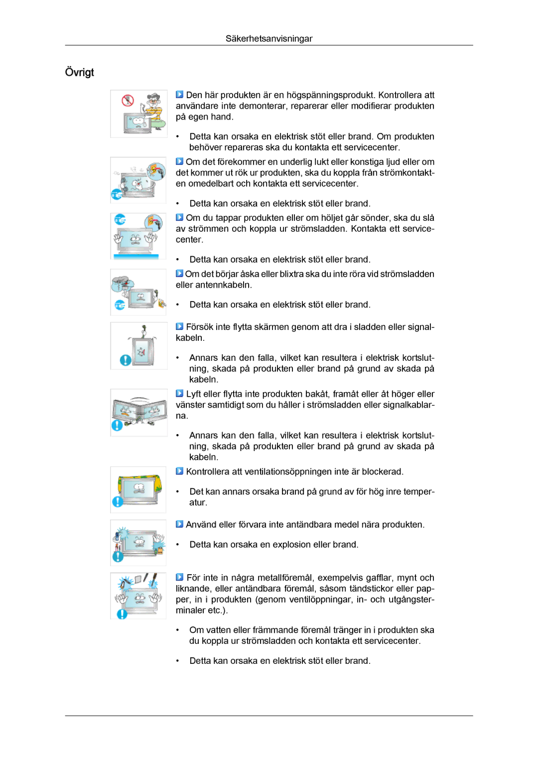 Samsung LH46OUTQGF/EN manual Övrigt 