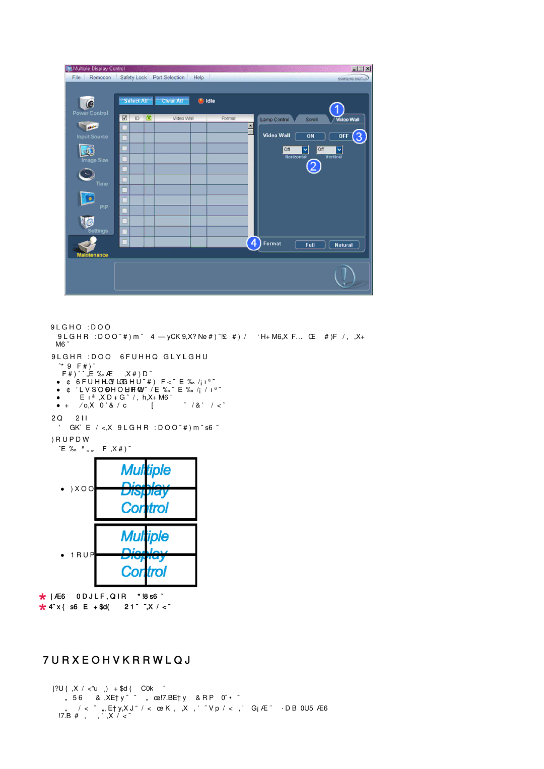 Samsung LH46OUTQGF/EN manual Troubleshooting 