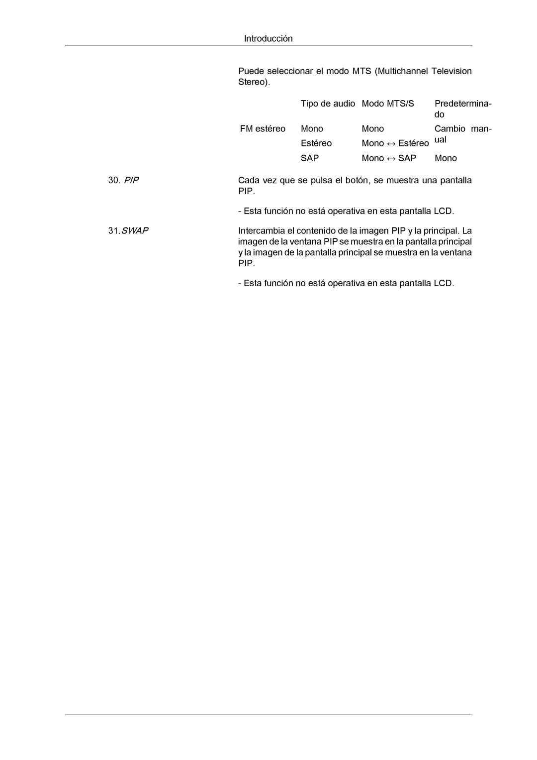 Samsung LH46OUTQGF/EN, LH46OUTQGW/EN manual Swap 