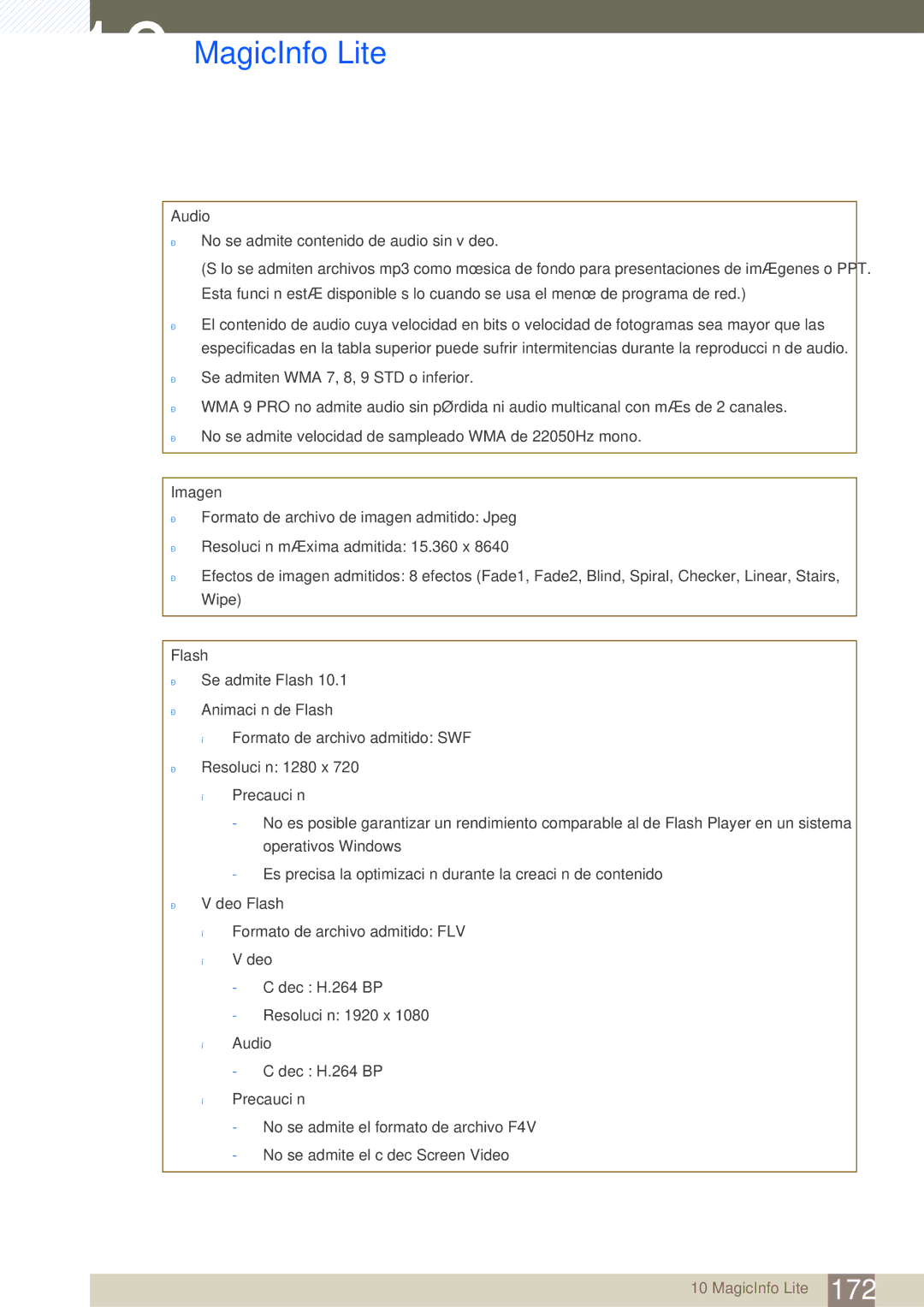 Samsung LH46SLBPLBC/EN manual MagicInfo Lite 