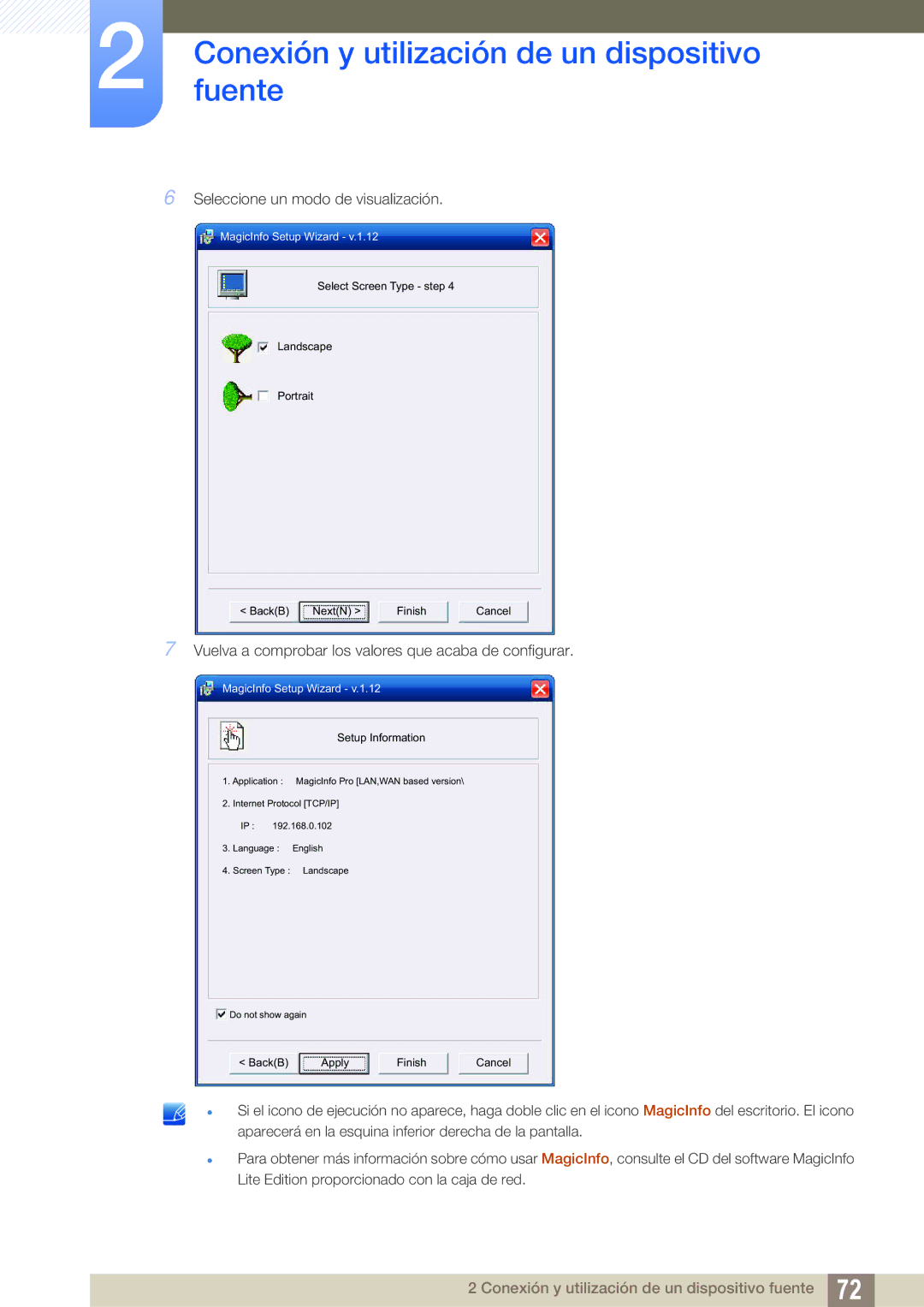 Samsung LH46SLBPLBC/EN manual Seleccione un modo de visualización 