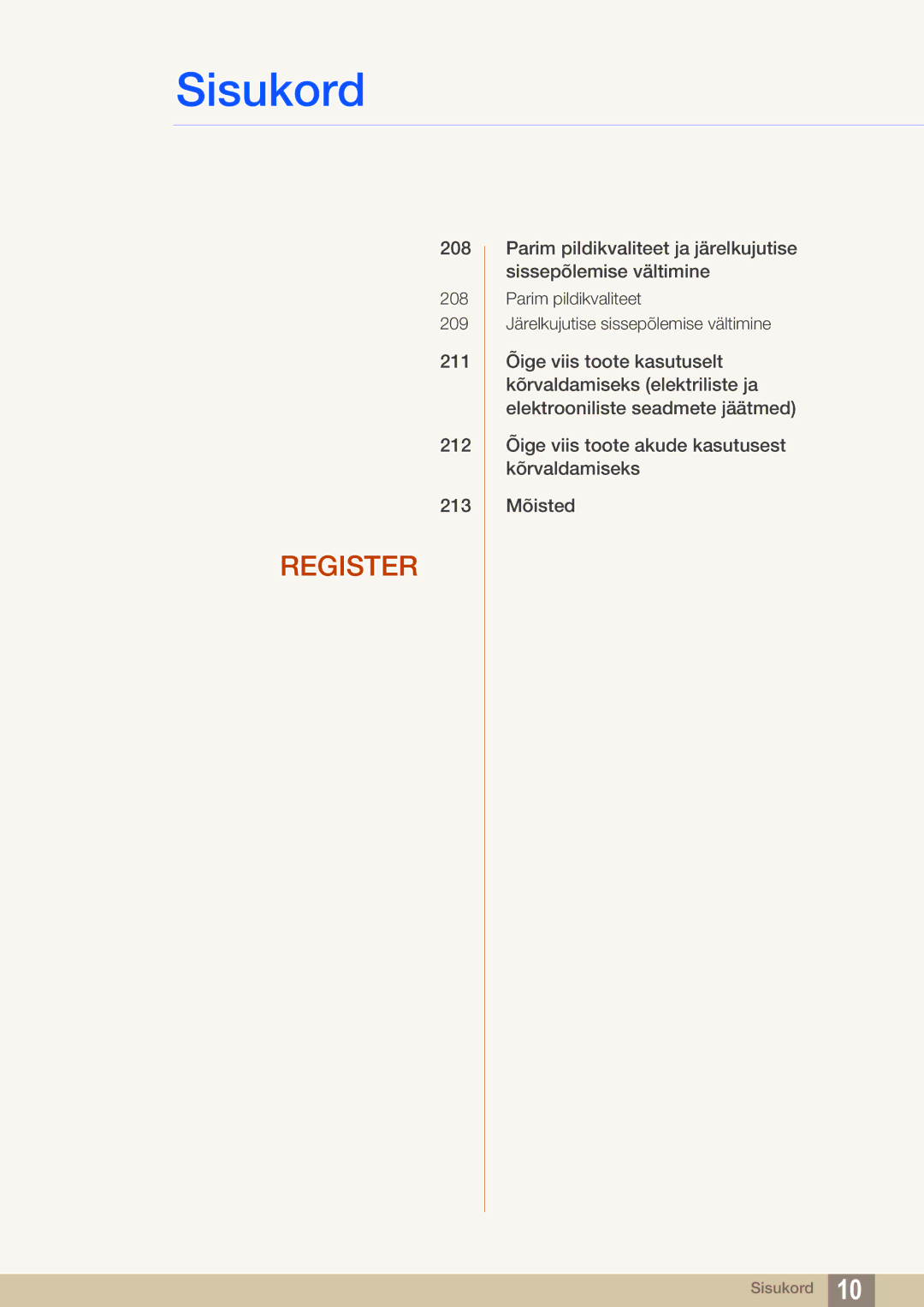 Samsung LH46SLBPLBC/EN manual Register 