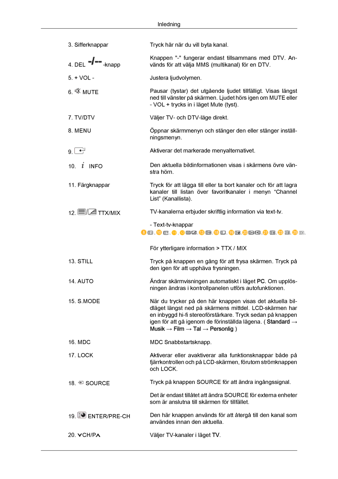 Samsung LH46SOUMSC/EN, LH46SOQMSC/EN, LH46SOPMSC/EN, LH46SOPMSQ/EN manual TV/DTV Menu, Musik → Film → Tal → Personlig 