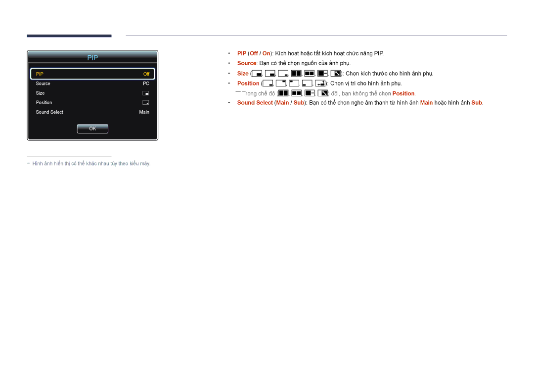 Samsung LH46UDDPUBB/XY manual Pip 