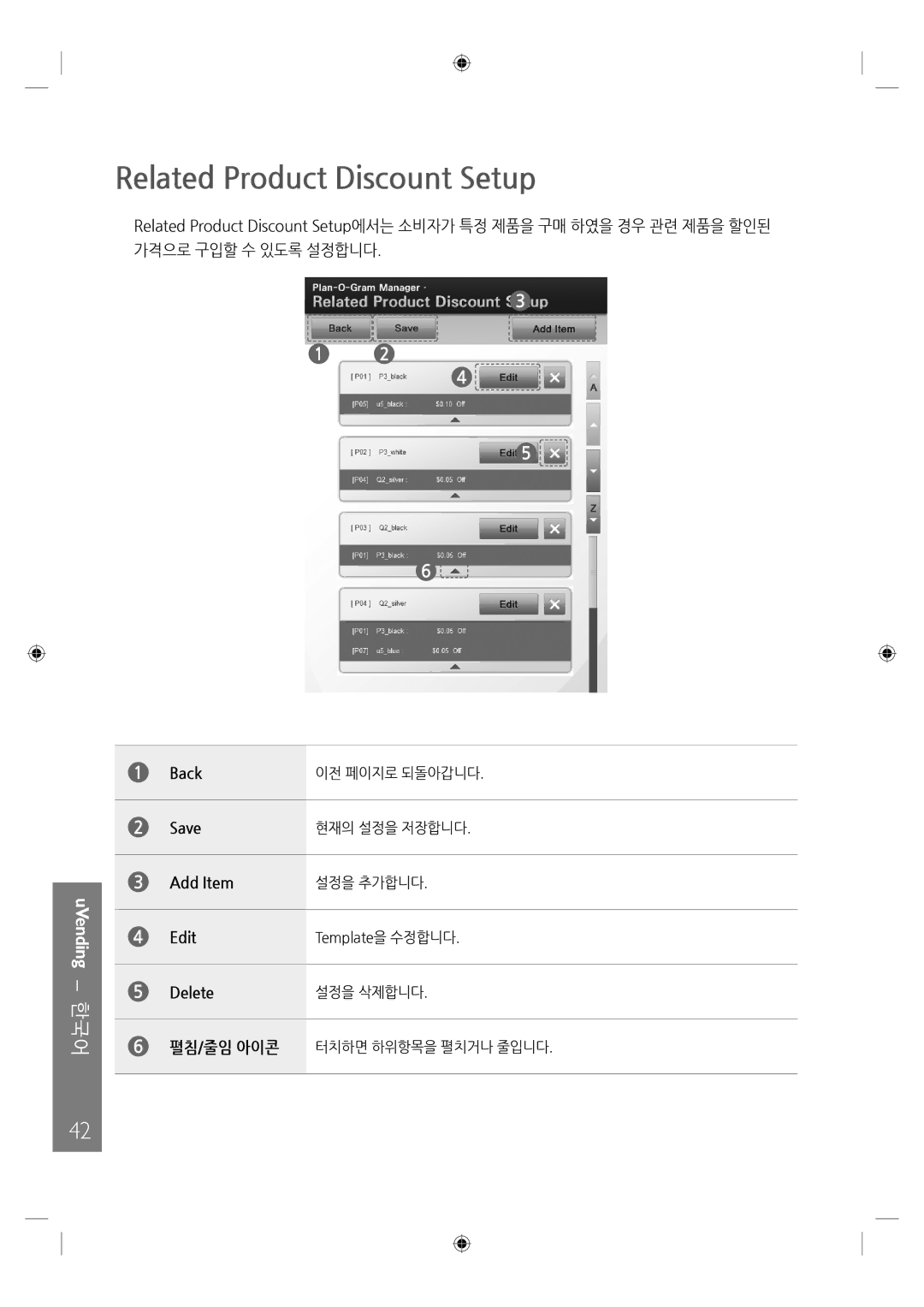 Samsung LH46UTUQBC/EN manual 이전 페이지로 되돌아갑니다 