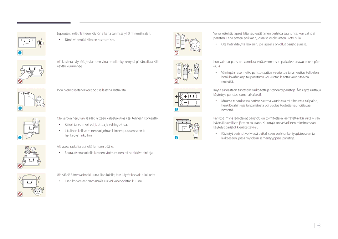 Samsung LH48DMEPLGC/EN, LH40DHEPLGC/EN, LH32DBEPLGC/EN, LH55DMEPLGC/EN, LH55DBEPLGC/EN, LH40DMEPLGC/EN, LH55DHEPLGC/EN manual 