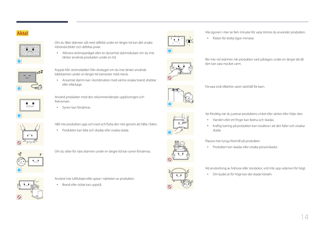 Samsung LH48RHEELGW/EN, LH55RHEELGW/EN manual Akta 