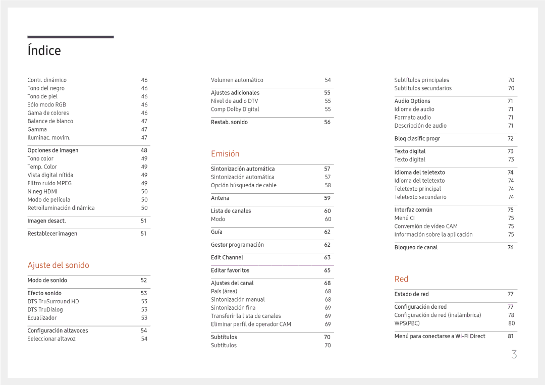 Samsung LH49RMHELGW/EN manual Ajuste del sonido 