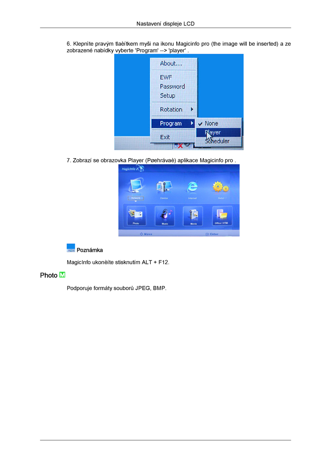 Samsung LH52BPTLBC/EN, LH52BPPLBC/EN manual Photo 