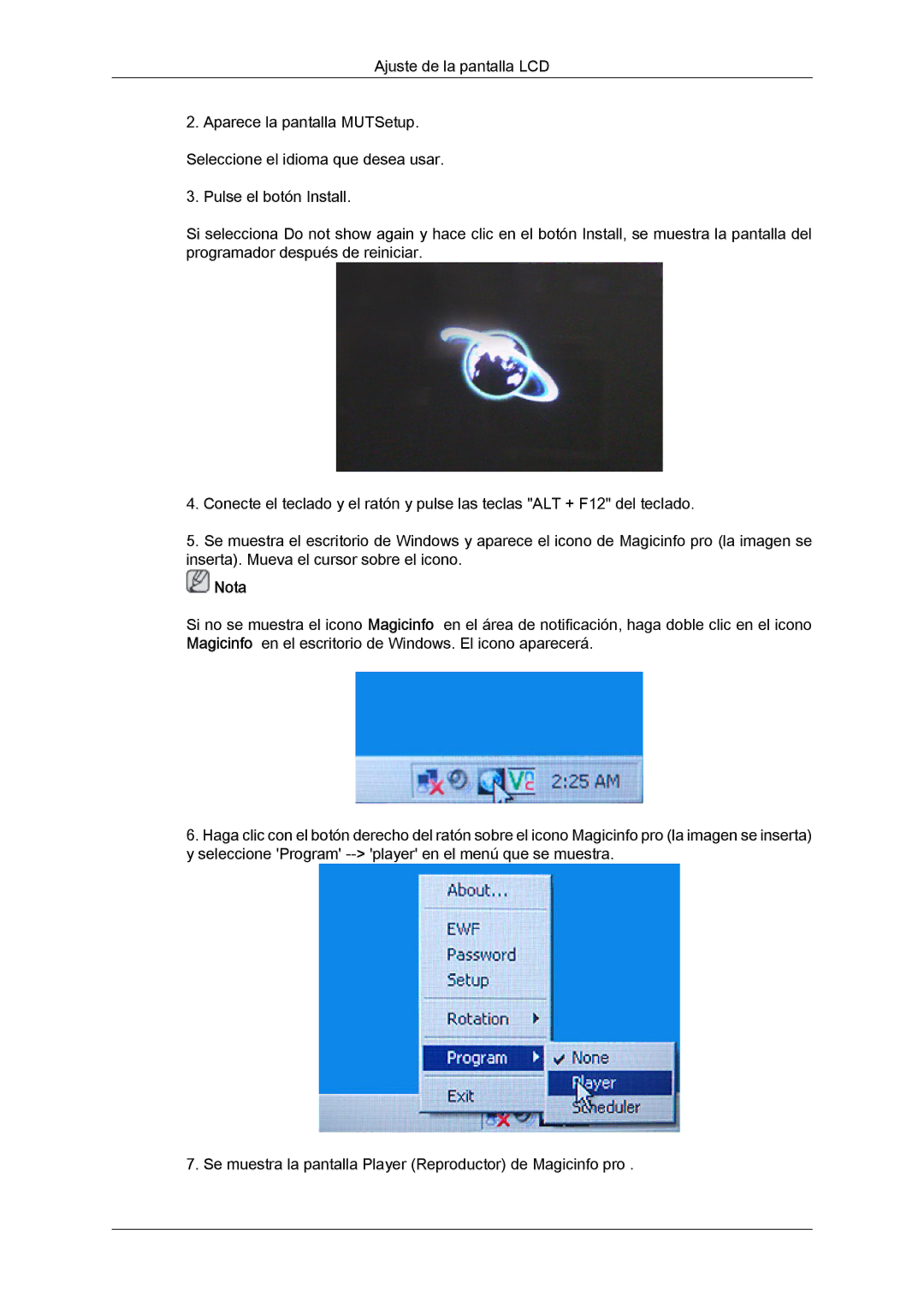 Samsung LH52BPULBC/EN, LH52BPQLBC/EN, LH52BPTLBC/EN, LH52BPPLBC/EN manual Nota 