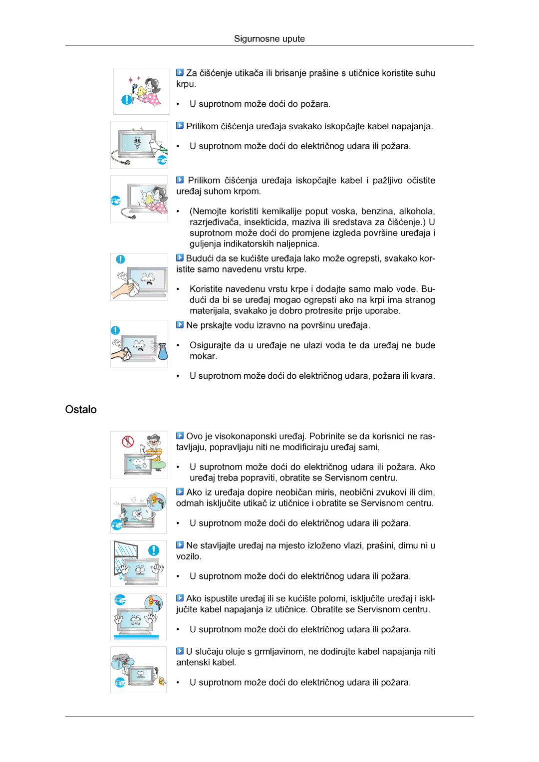 Samsung LH52BPULBC/EN manual Ostalo 