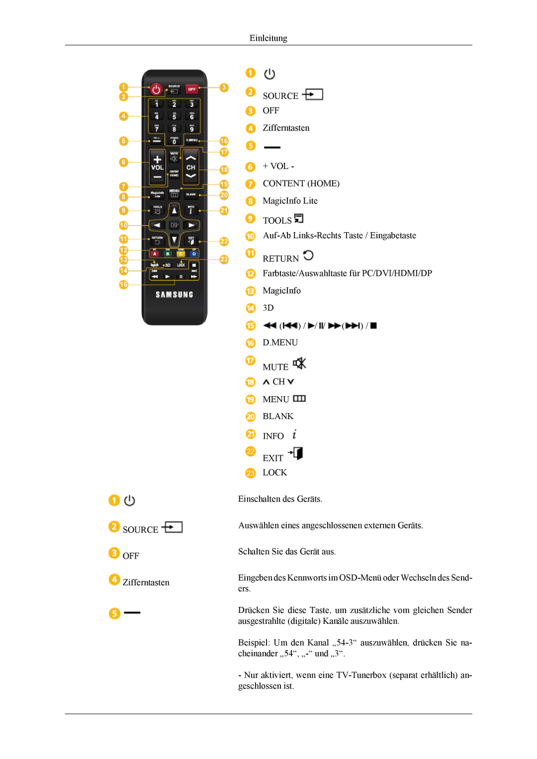 Samsung LH55CPPLBB/ZA, LH46CPPLBB/EN, LH55CPPLBB/EN manual Source OFF 