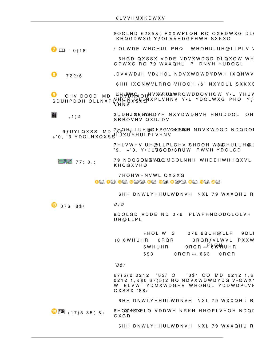 Samsung LH55CSPLBC/EN manual Mts 