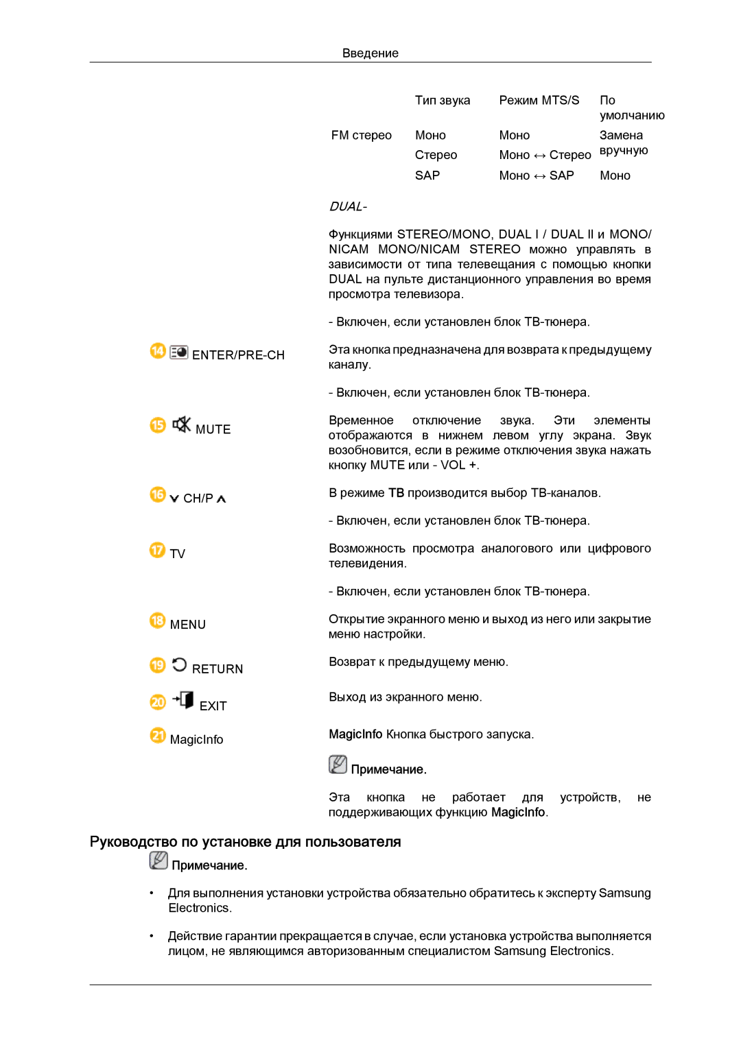 Samsung LH55CSPLBC/EN manual Руководство по установке для пользователя, Dual 