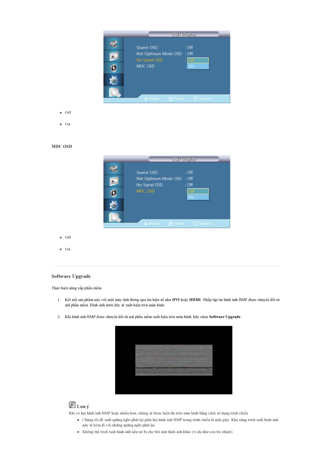 Samsung LH55CSPLBC/XY manual Software Upgrade 