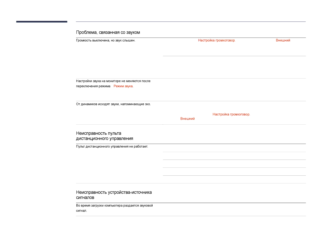 Samsung LH48DHDPLGC/EN, LH55DHDPLGC/EN, LH40DHDPLGC/EN manual Сигналов 