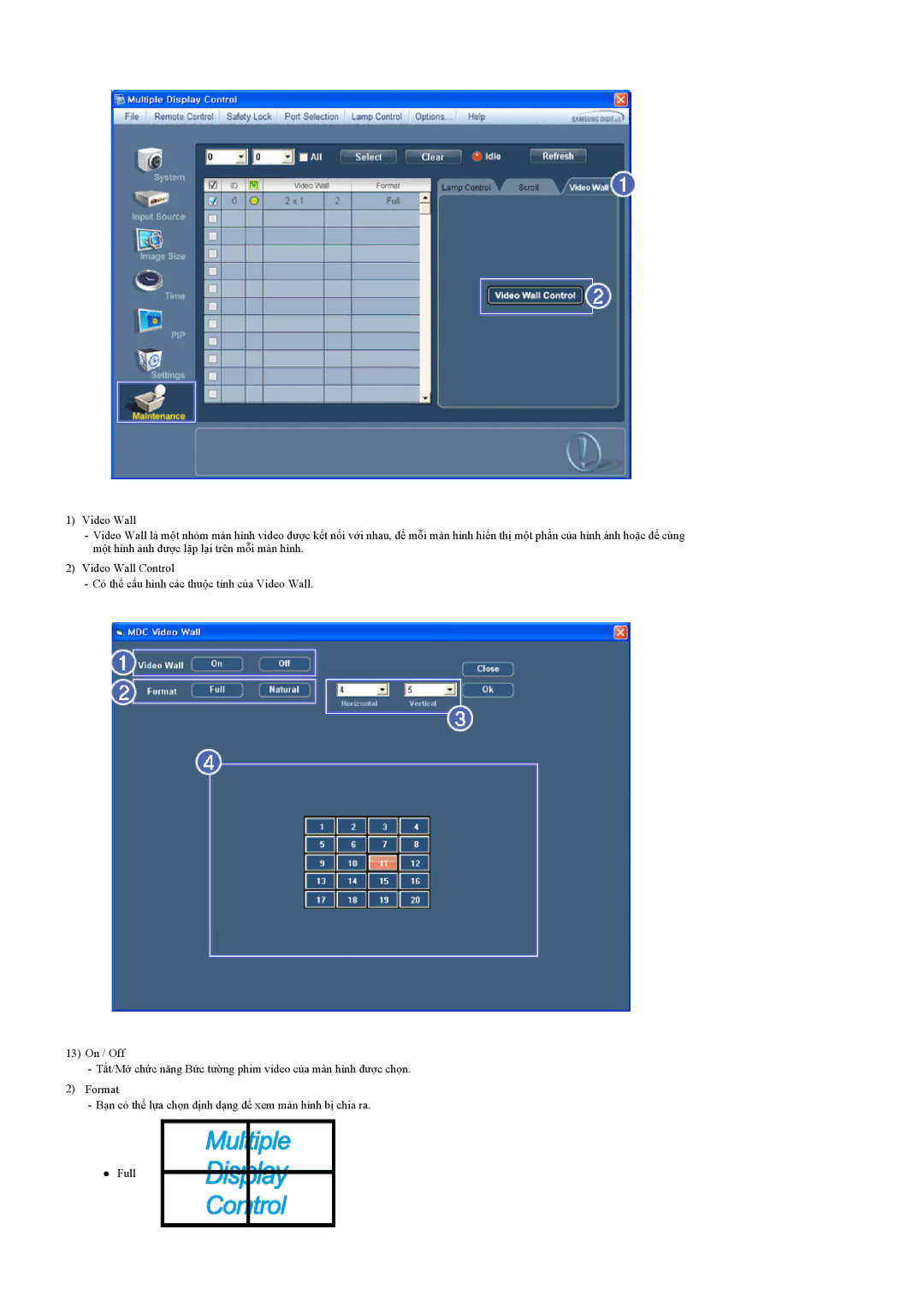 Samsung LH55LBPLBC/XY manual 