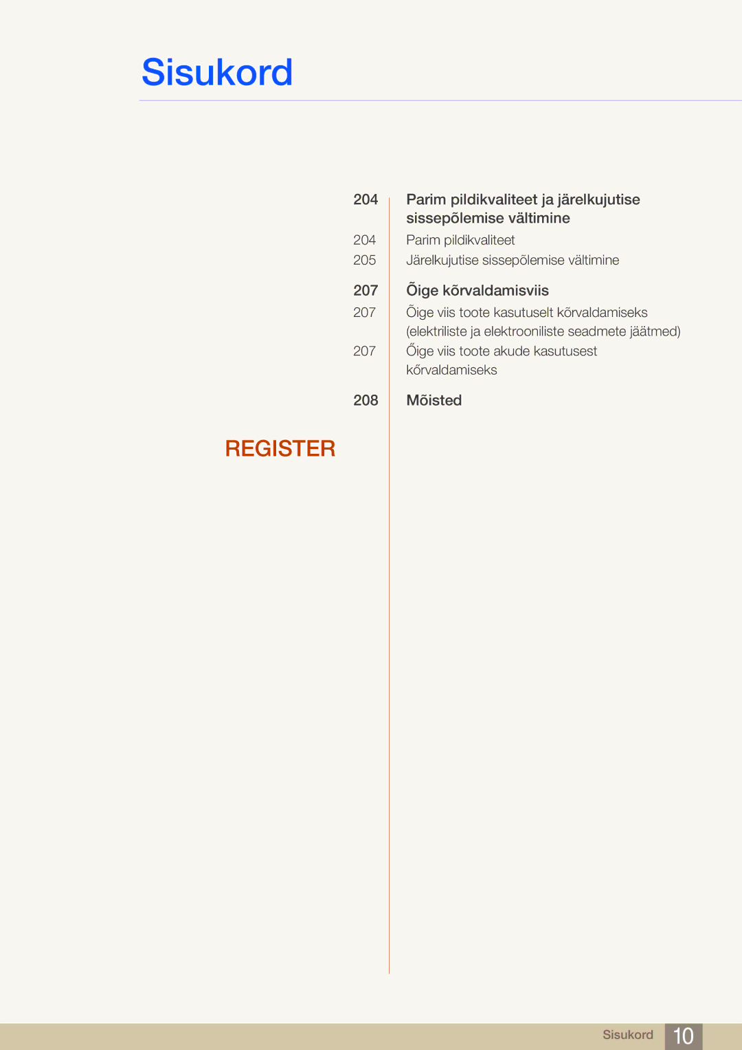 Samsung LH46MDBPLGC/EN, LH55MDBPLGC/EN, LH40MDBPLGC/EN, LH32MDBPLGC/EN manual Register 