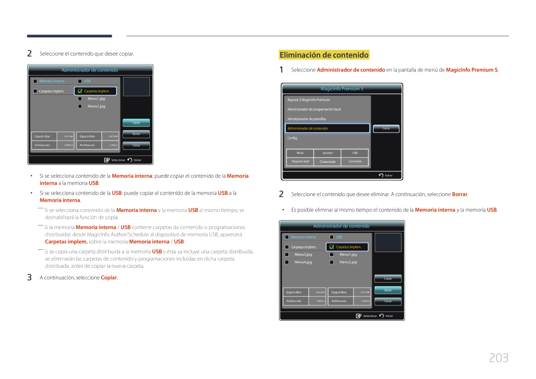 Samsung LH55UDDPLBP/EN, LH55UDDPLBB/EN manual 203, Menu3.jpg Menu1.jpg Menu4.jpg Menu2.jpg 