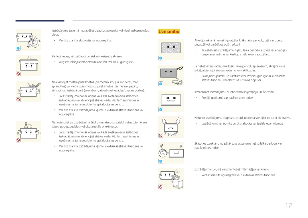 Samsung LH55UDEPLBB/EN manual 100 