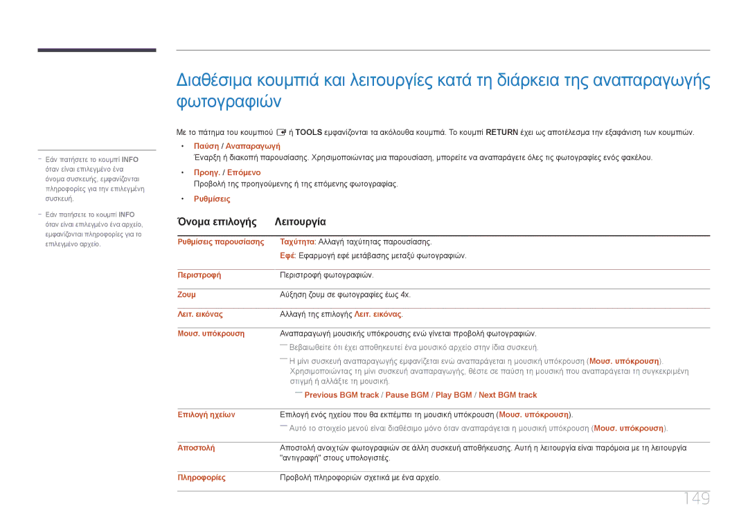 Samsung LH55UDEPLBB/EN manual 149 