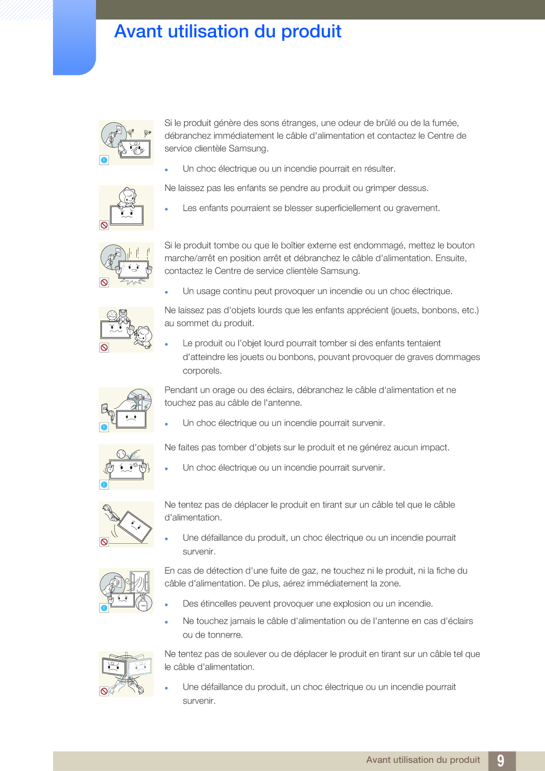 Samsung LH46DEAPLBC/EN, LH55UEAPLGC/EN, LH46MEPLGC/EN, LH46UEPLGC/EN, LH55UEPLGC/EN, LH40MEPLGC/EN, LH46UEAPLGC/EN manual Gas 