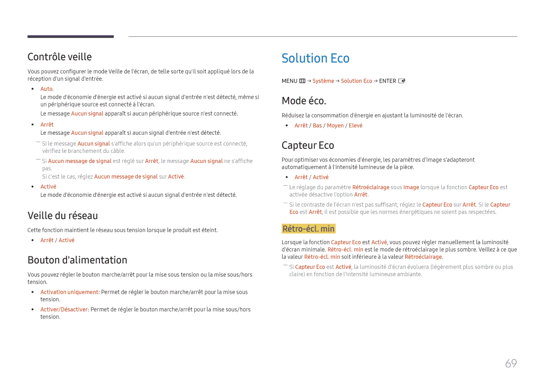 Samsung LH55UHFHLBB/EN, LH55UMHHLBB/EN manual Solution Eco 