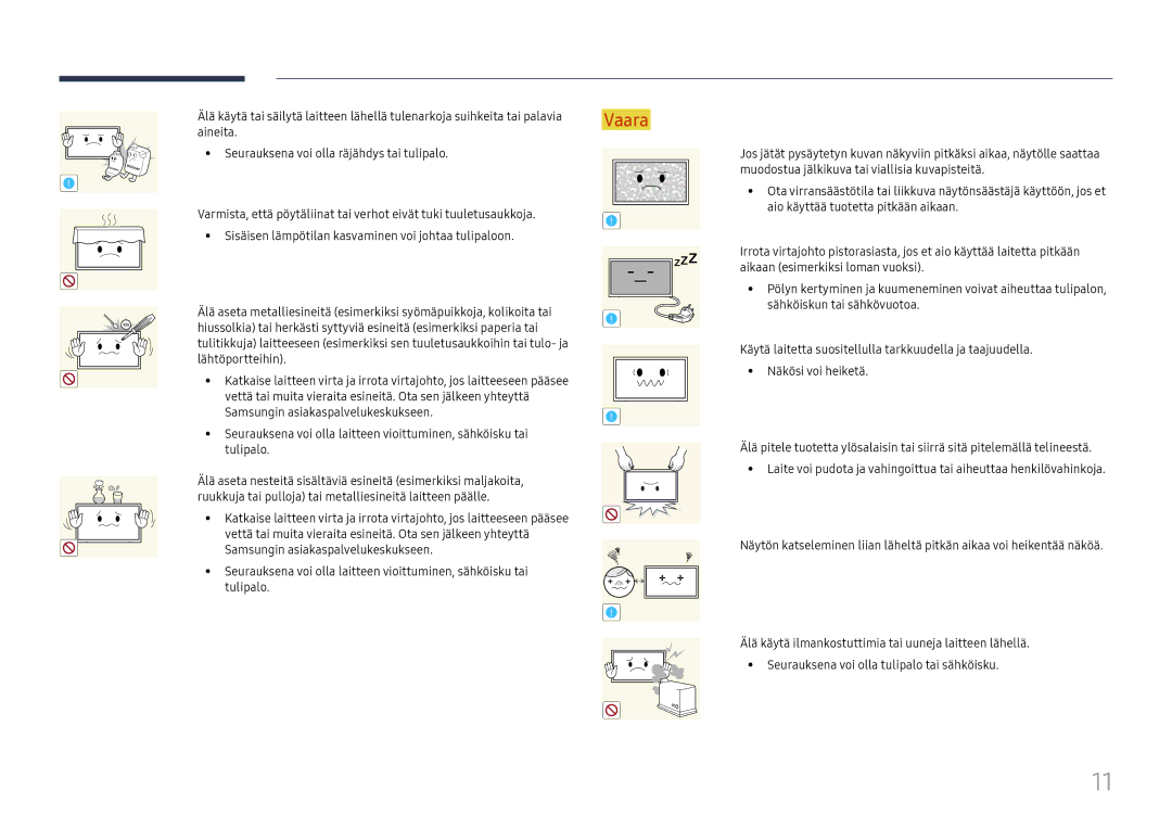 Samsung LH55UHFHLBB/EN, LH55UMHHLBB/EN manual Lähtöportteihin 