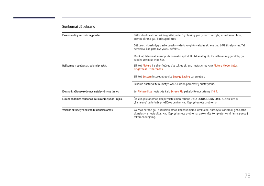 Samsung LH55UMHHLBB/EN manual Brightness ir Sharpness 