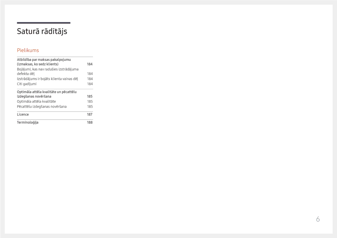 Samsung LH65DMEXTBC/EN manual Pielikums 