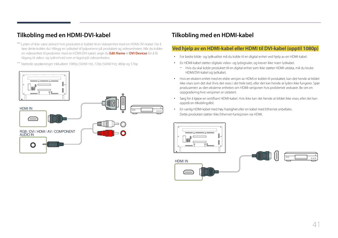 Samsung LH75EDDPLGC/EN, LH65EDDPLGC/EN manual Hdmi 