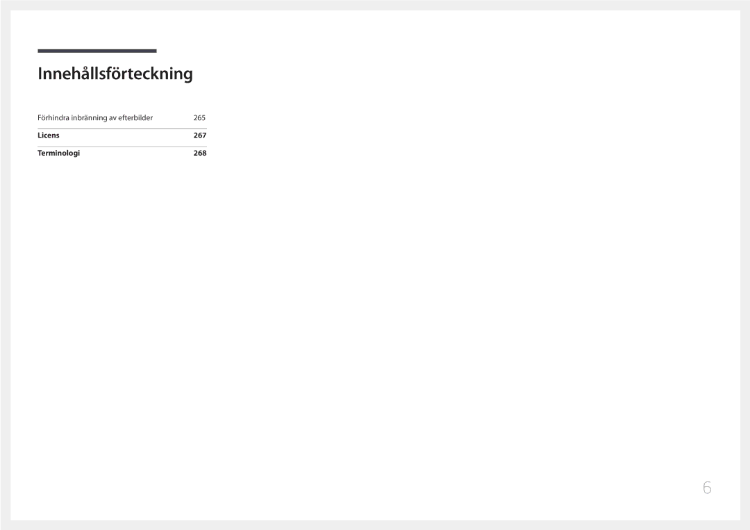 Samsung LH65MDCPLGC/EN manual Förhindra inbränning av efterbilder 