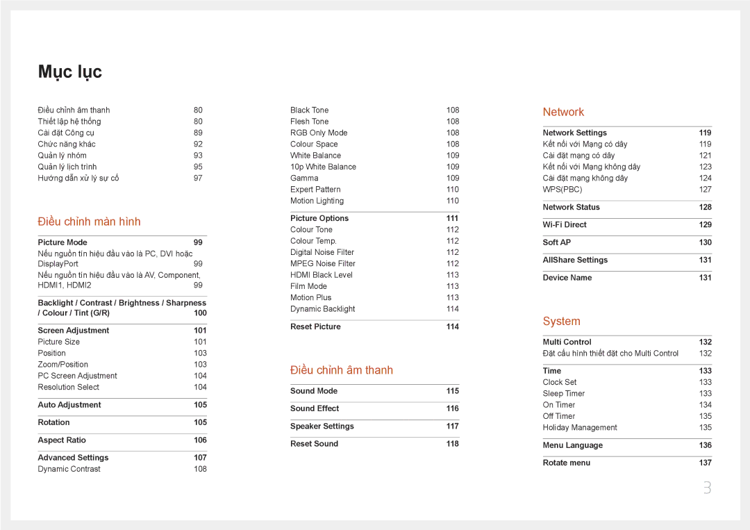 Samsung LH65MDCPLGC/XY manual Điều chỉnh âm thanh 