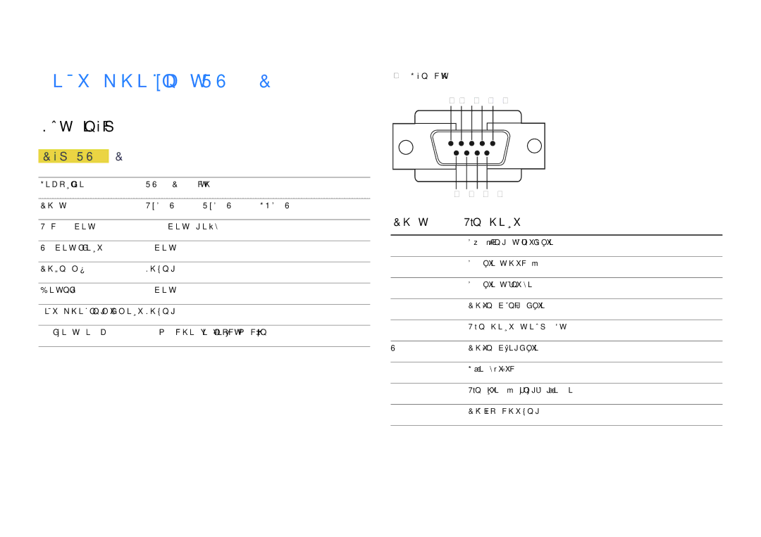 Samsung LH65MDCPLGC/XY manual Chốt Tí́n hiệu, Gá́n chố́t 