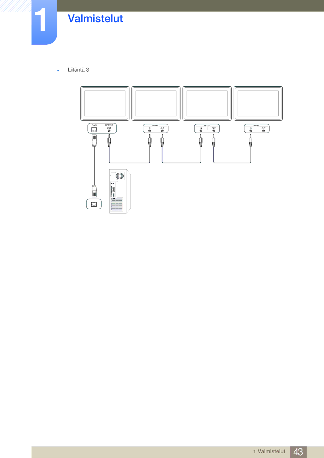 Samsung LH75MEBPLGC/EN, LH65MEBPLGC/EN manual RS232C 