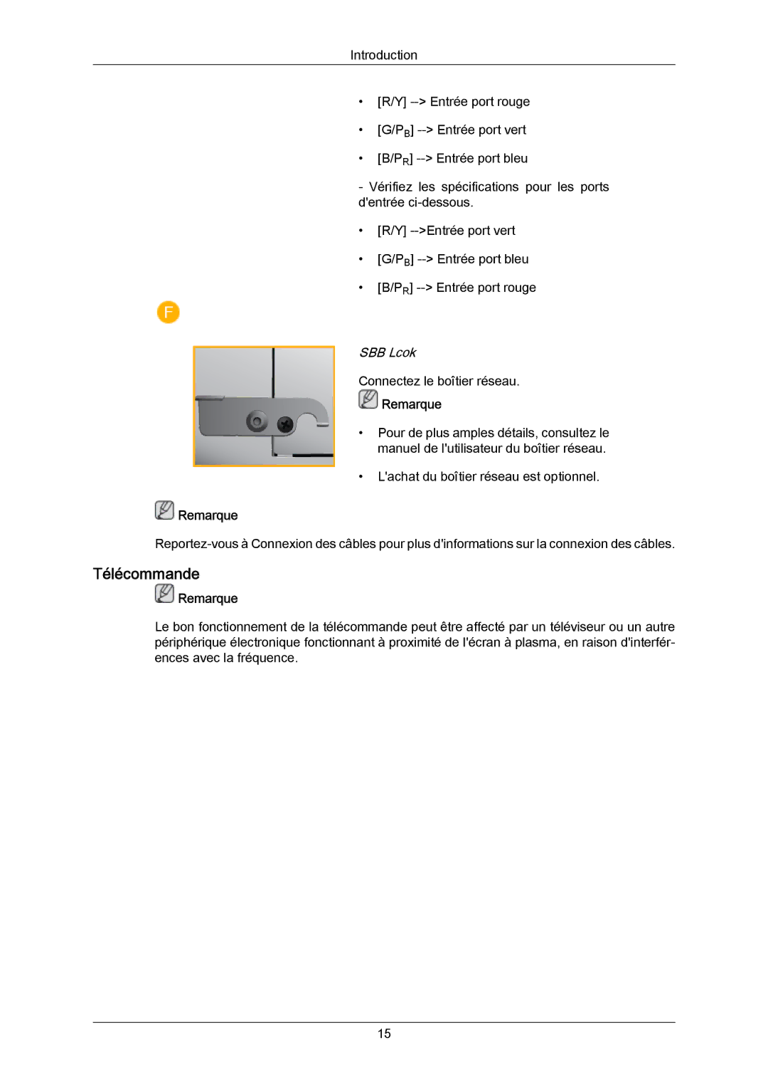 Samsung LH65MGPLBF/EN manual Télécommande 