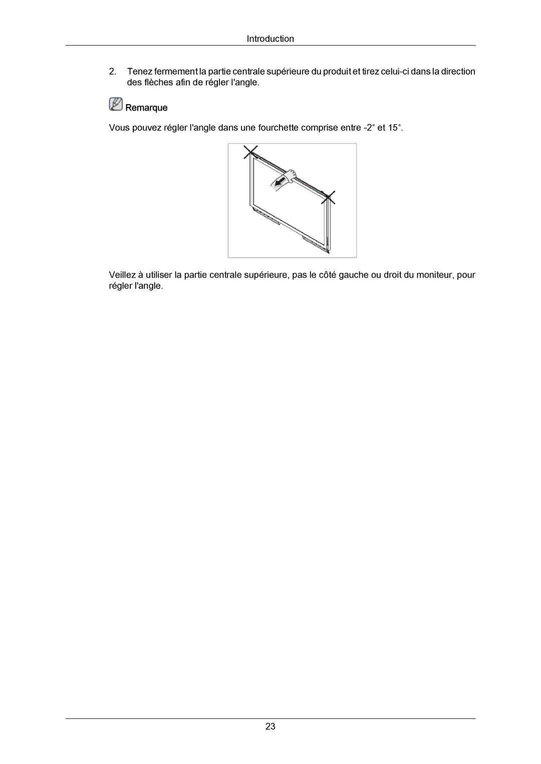 Samsung LH65MGPLBF/EN manual Remarque 