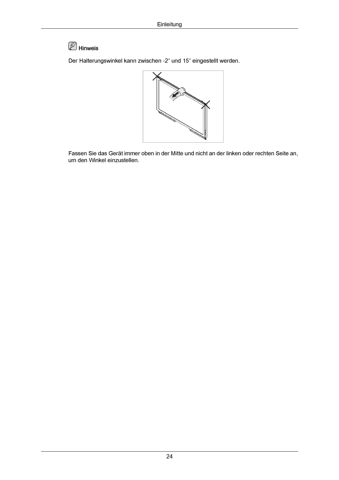 Samsung LH65MGPLBF/EN manual Einleitung 