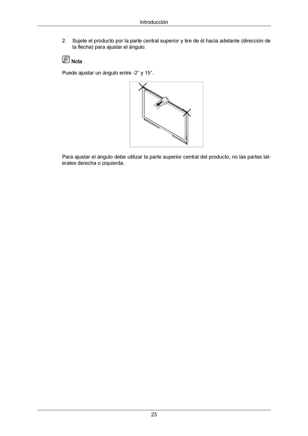 Samsung LH65MGPLBF/EN manual Nota 