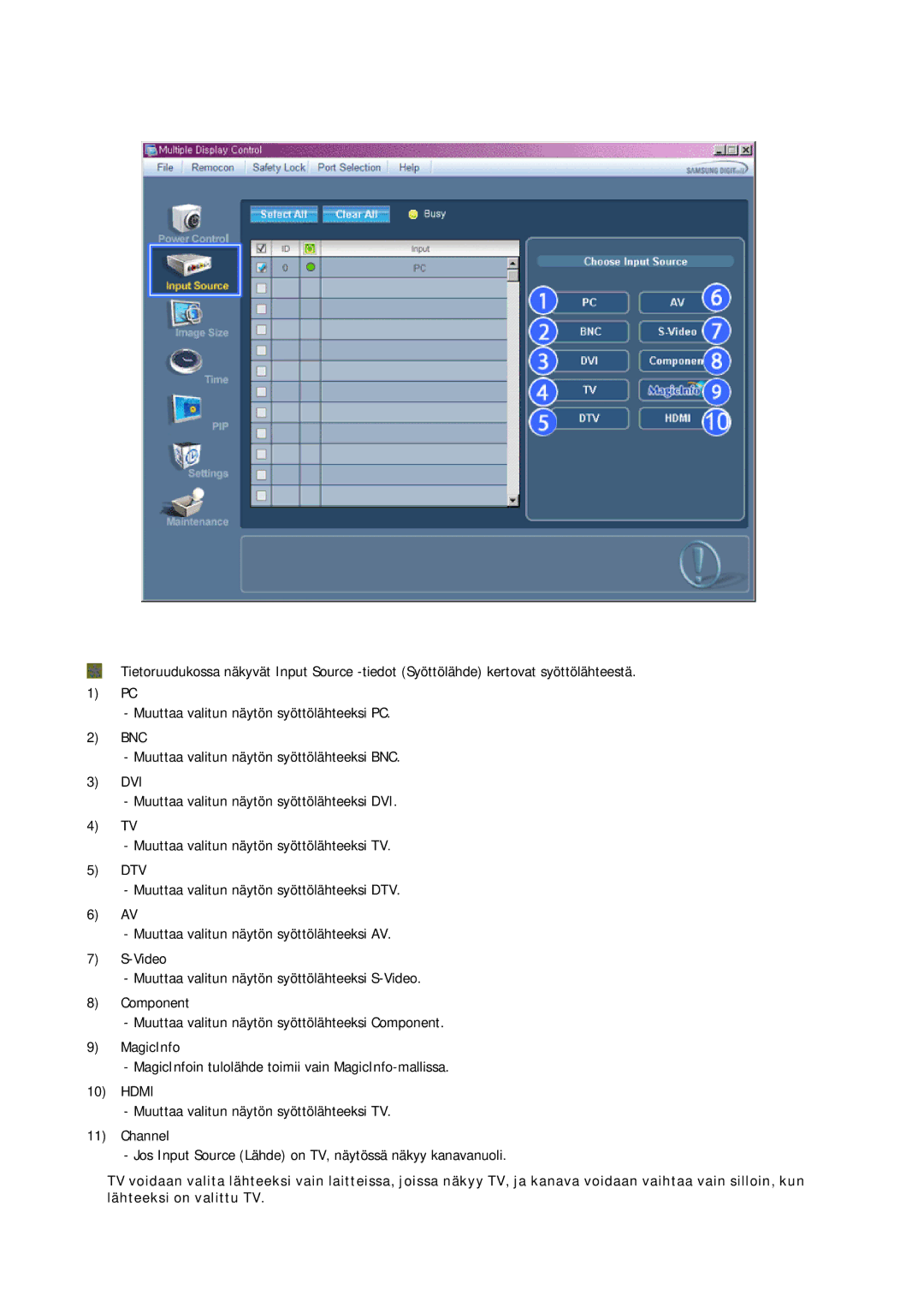 Samsung LH65MGPLBF/EN manual 