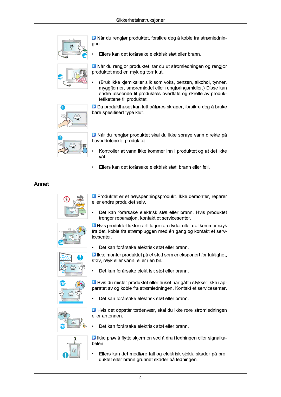 Samsung LH65MGPLBF/EN manual Annet 